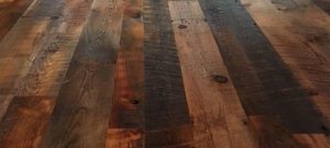 Wood Flooring - Reclaimed Pine finished with Bona Traffic Matte Posel Construction, New Richmond, WI - cropped - Eden Prairie, MN